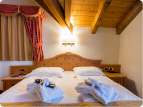 Albergo Dimaro – pokój
